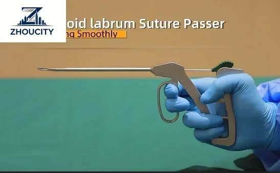 Surgical Orthopedic Instruments suture pass Arthroscopy Instruments Labral suture  passer Glednoid labrum suture passer