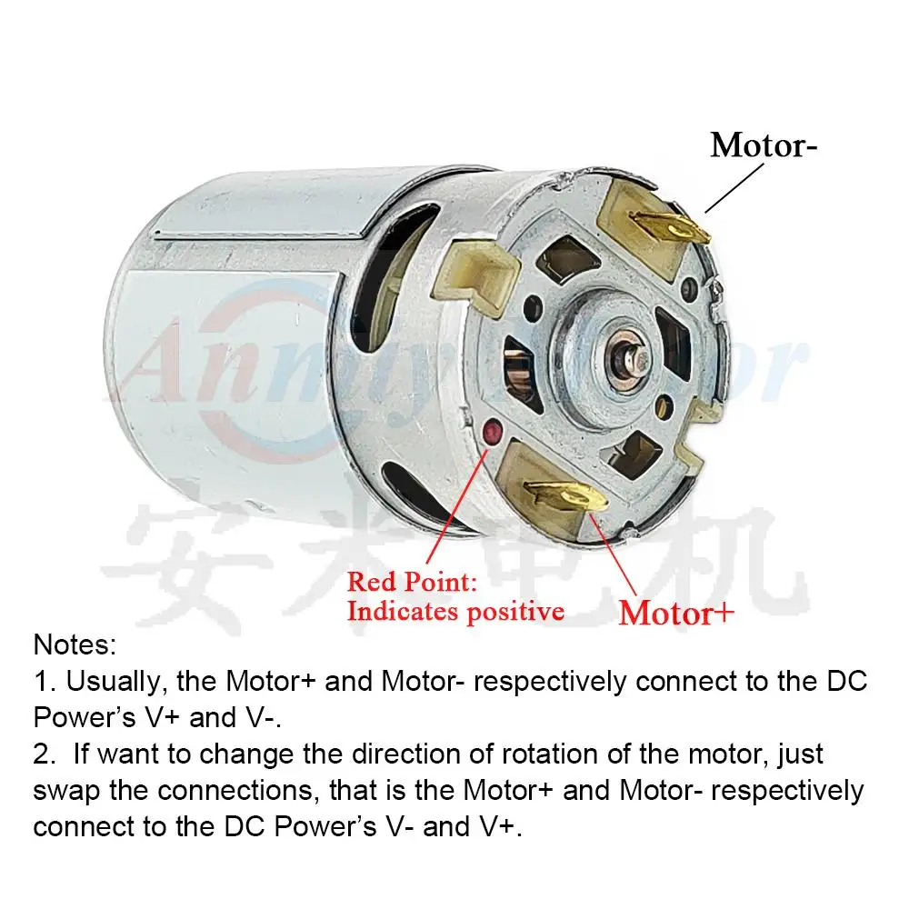 Imagem -03 - Substituição Completa do Motor da Engrenagem do Metal para a Chave de Fenda Broca Rs550 Dentes 9.6 10.8v 12v 14.4v 16.8 18v 21v 25 v dc