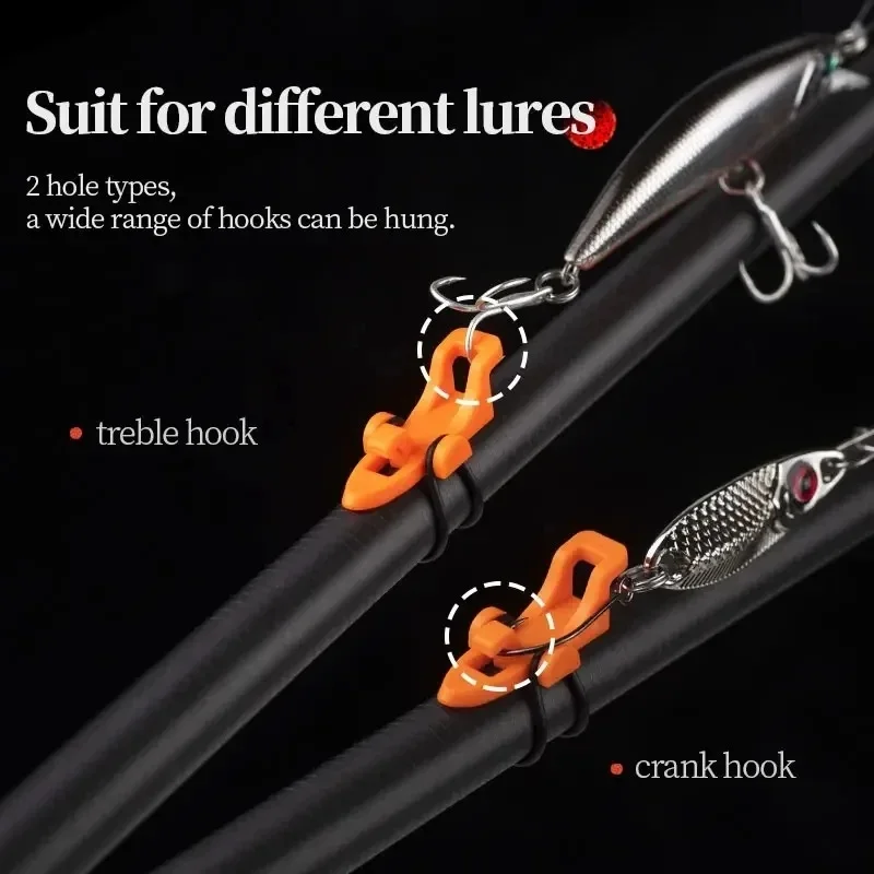 10~20セット 釣り竿用フックキーパー ルアーベイトホルダ - Furniture Hardware Jig のレビューと価格