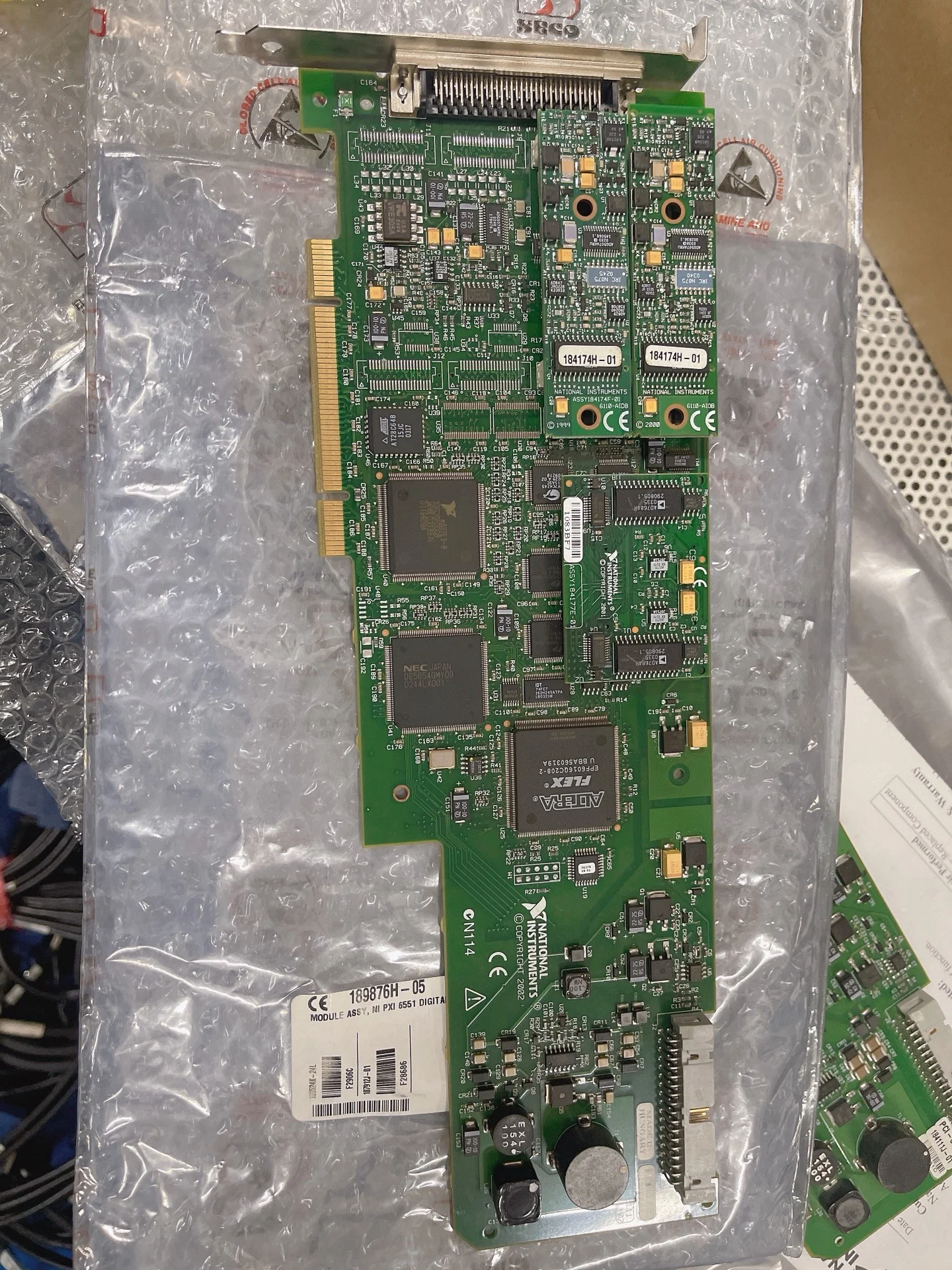 Woodworking Auctions - Perangkat I/O Multi-fungsi American NI PCI-6111,