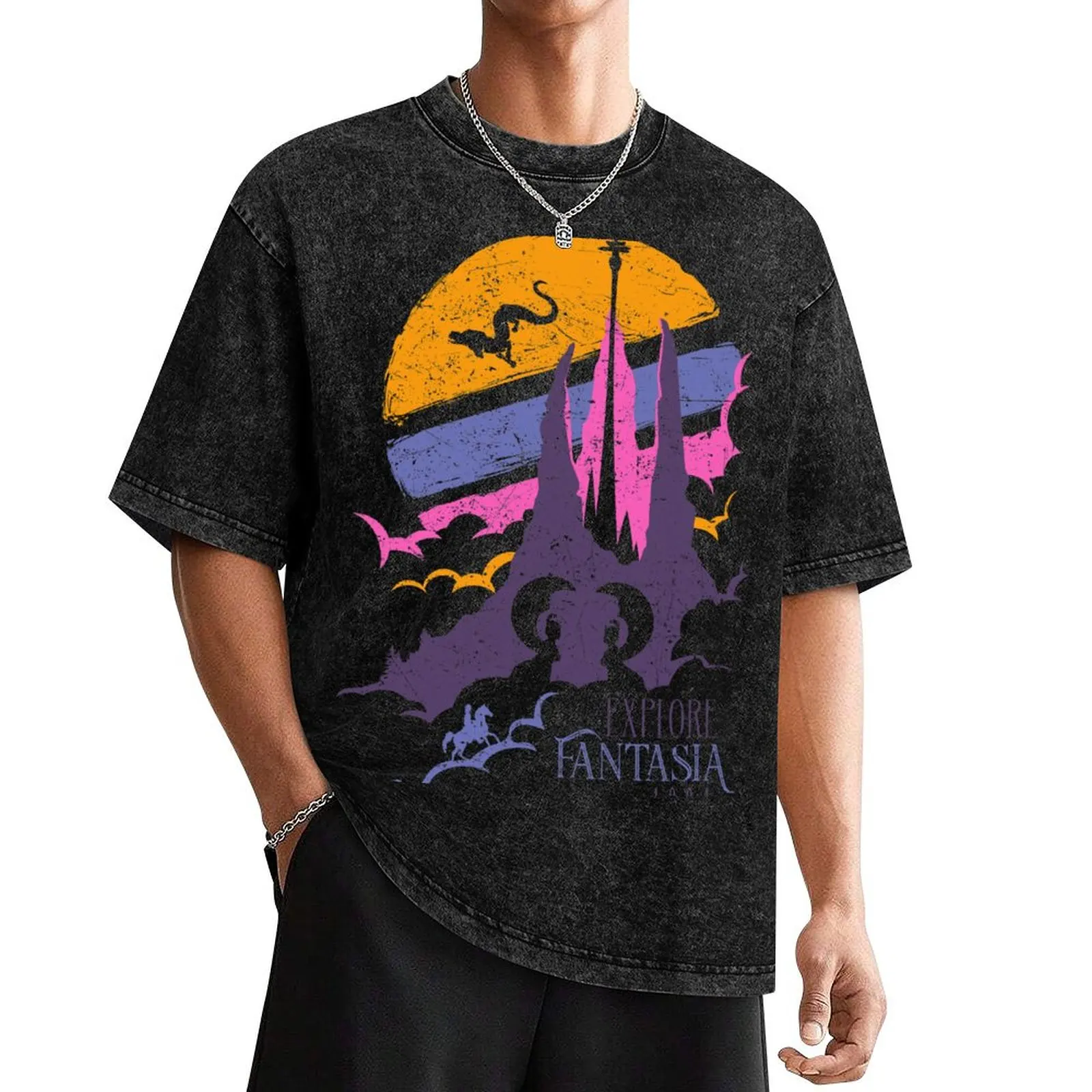 Explore Fantasia T-Shirt custom shirt blanks anime clothes anime stuff Men's t shirts