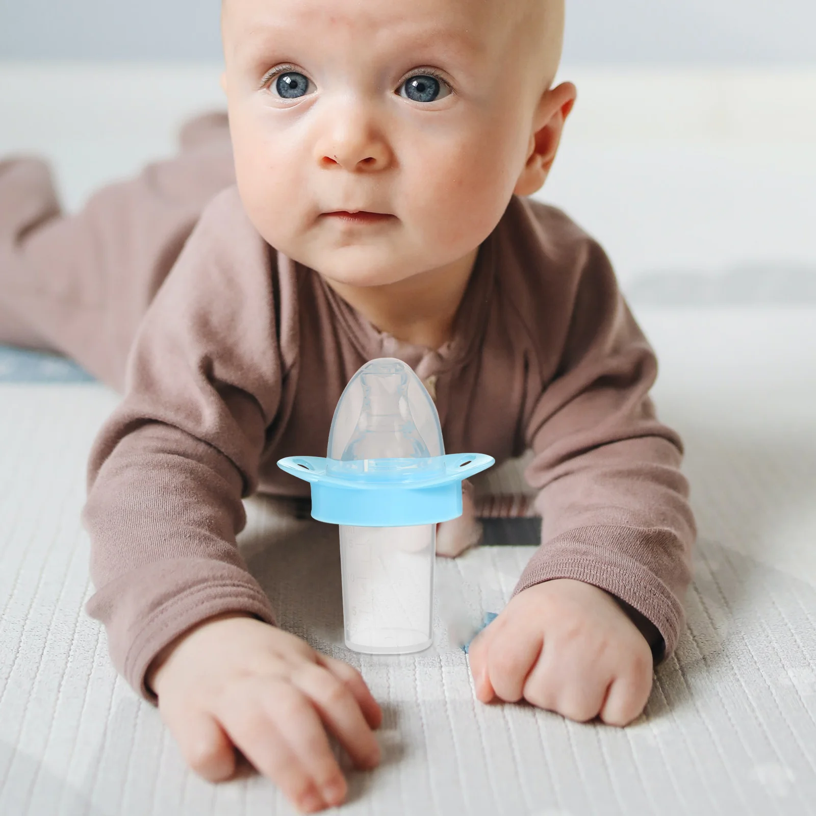 2-delige medicijnvoeder babyfopspeen voor anti-waterkit pasgeboren dispenser maatbeker voor baby's