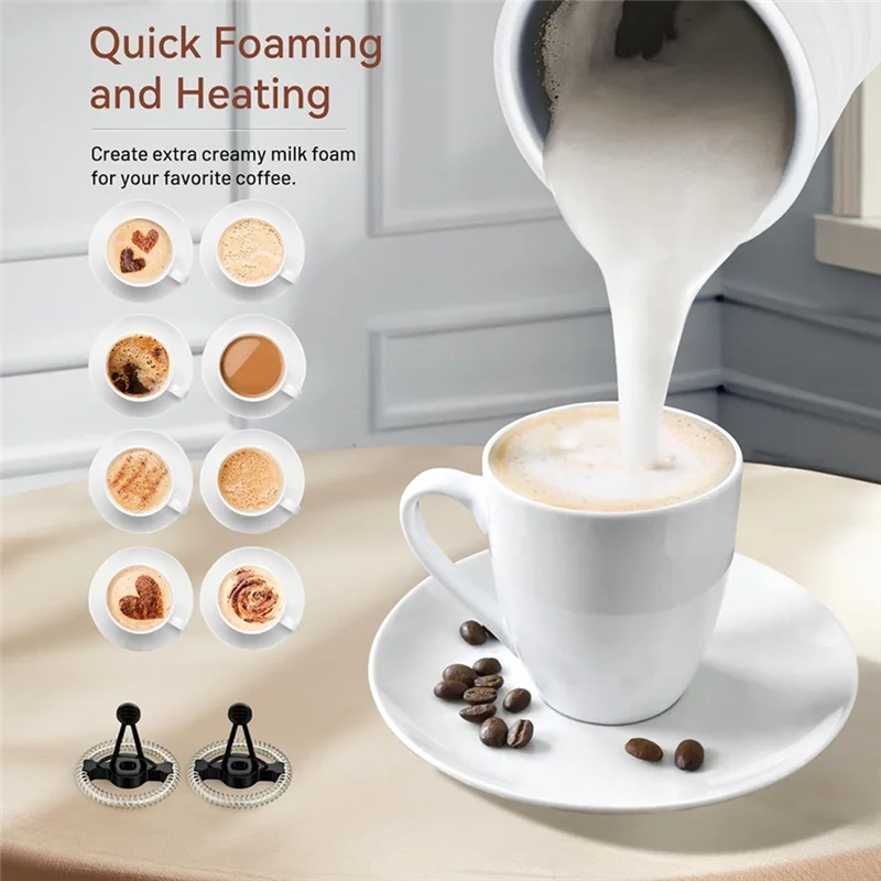 A86I-2Pcs استبدال خفقت ل Secura التلقائي الحليب Frother الكهربائية الحليب باخرة MMF-809-WH الحليب Frother الملحقات
