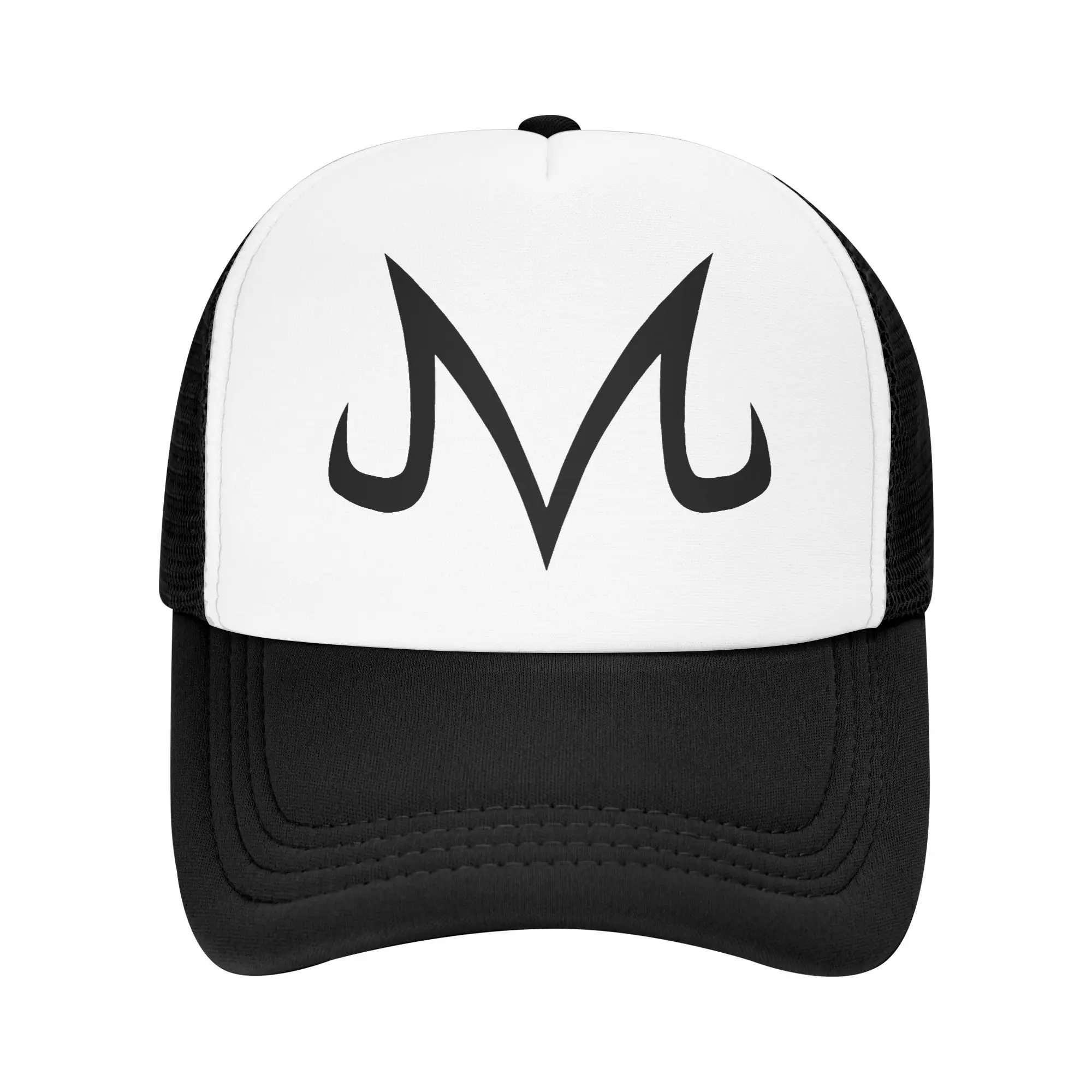 Dragon Ball Majin Buu DBZ Trucker Cap Unisex Retro Anime Hat Sun Caps Sun Hats Breathable Polyester Mesh Baseball Cap Summer