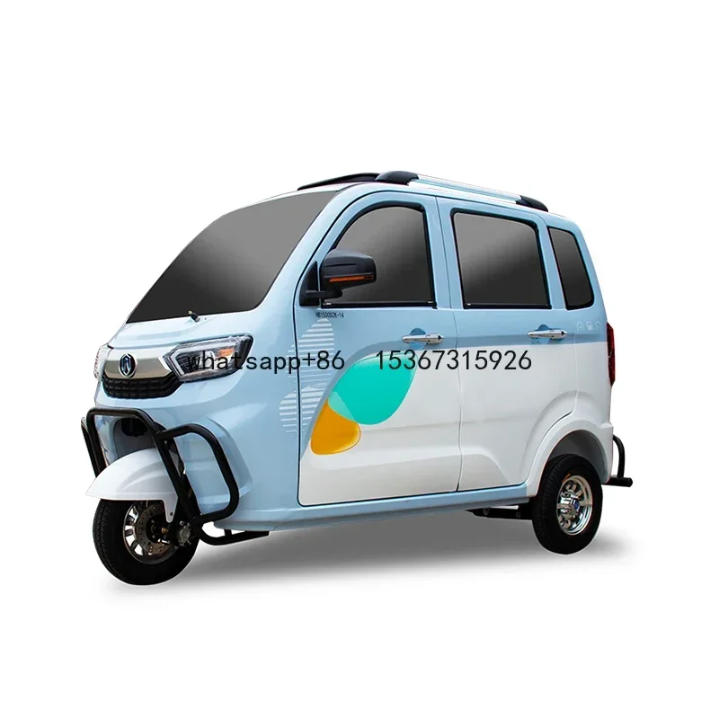 Customized Manufacture Fully Enclosed High Click New Version Battery Tricycle Adult Tricycle Electric Tricycles NEBULA SERIES