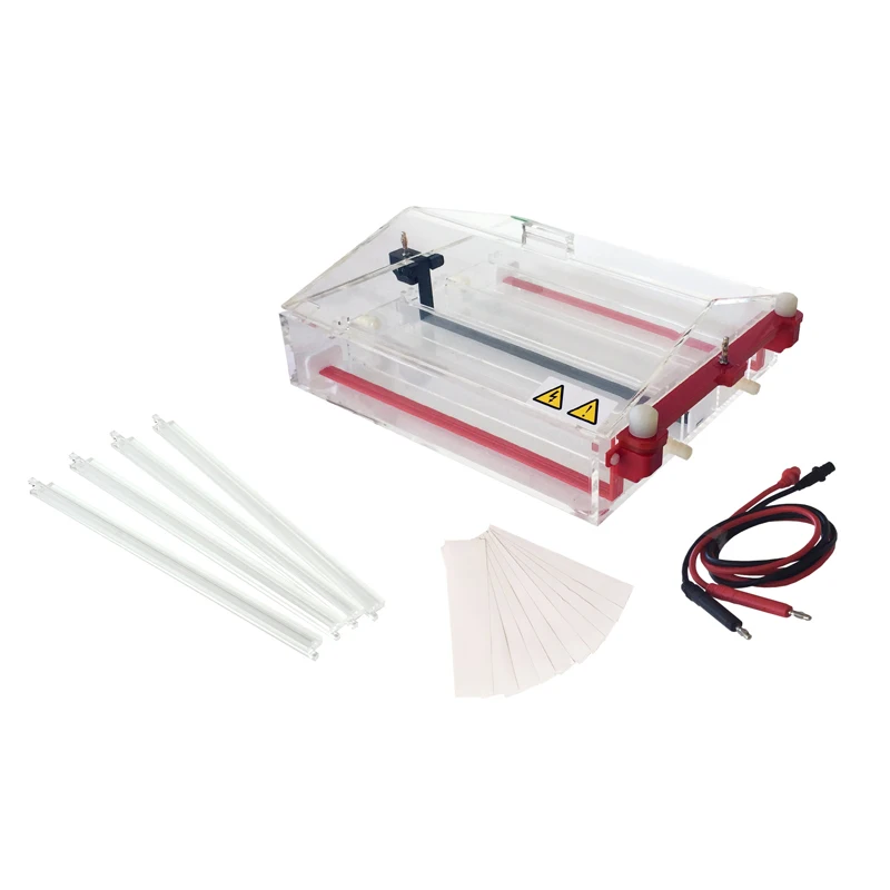 Faithful horizontal electrophoresis tank for testing