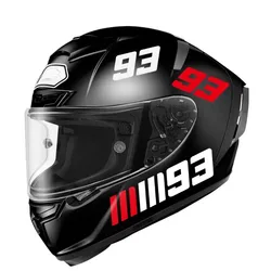 1pc Racing Driver No.93 Motocross Numero Adesivi Casco Moto Carrozzeria Decalcomanie In Vinile per Honda KTM YAMAHA Kawasaki Vespa