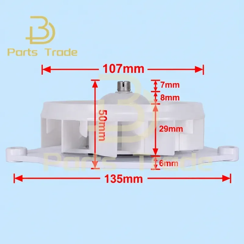 1Pc For Refrigerator Fresh Air Door Cooling Fan Assembly EAU64824806 EAU63503707 12V Replacement Part