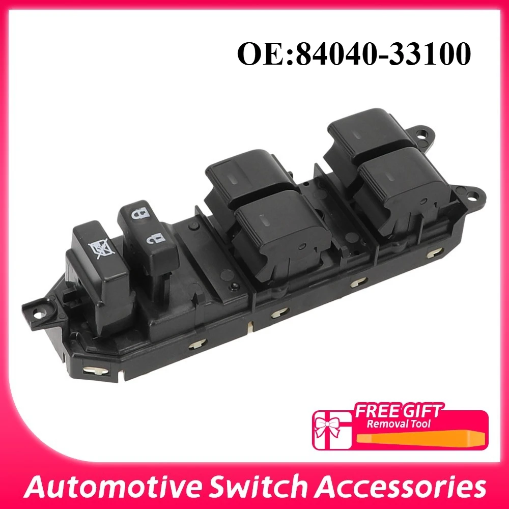 84040-33100 Electric Power Window Master Switch Button For Toyota Camry Prius Land Cruiser Venza Lexus CT200h 8404033100