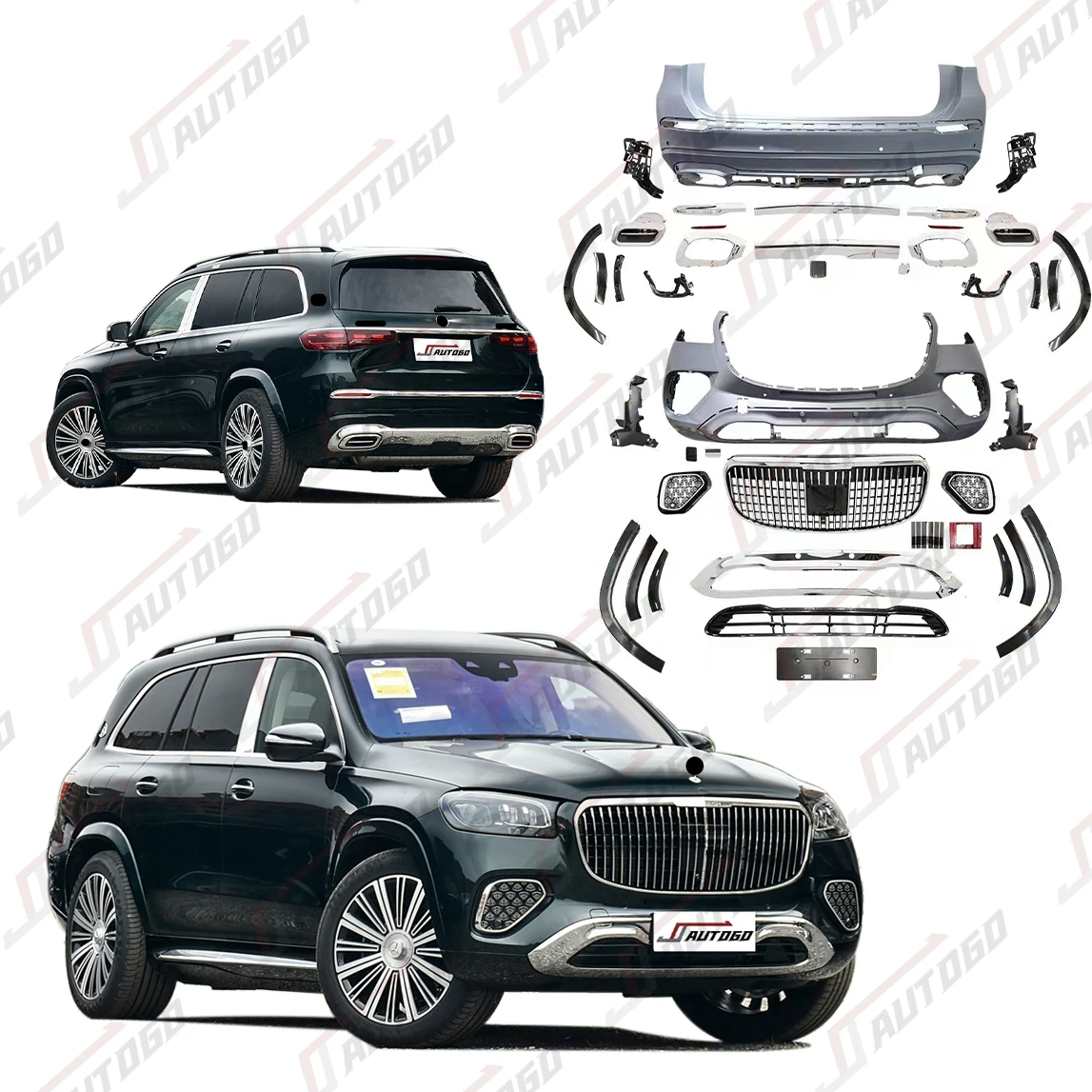 

Factory Hot Sale BodyKit For Merdeces-Benz X167 GLS 2020-2024 400d 450 580 4MATIC Upgrade to 2024 New taillight Optional