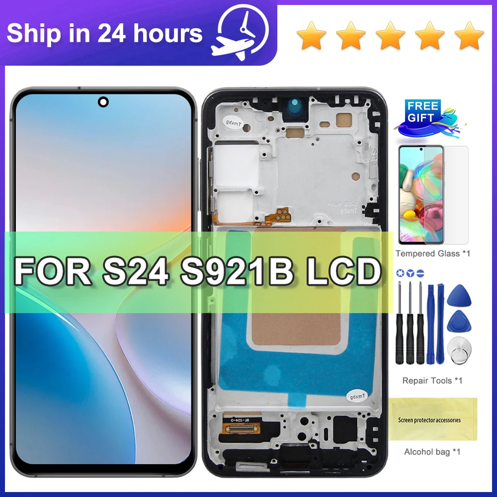 for-samsung-s24-tft-quality-4g-5g-lcd-display-touch-screen-digitizer-assembly-replacement-for-s921b-sm-s921b-ds-sm-s921u