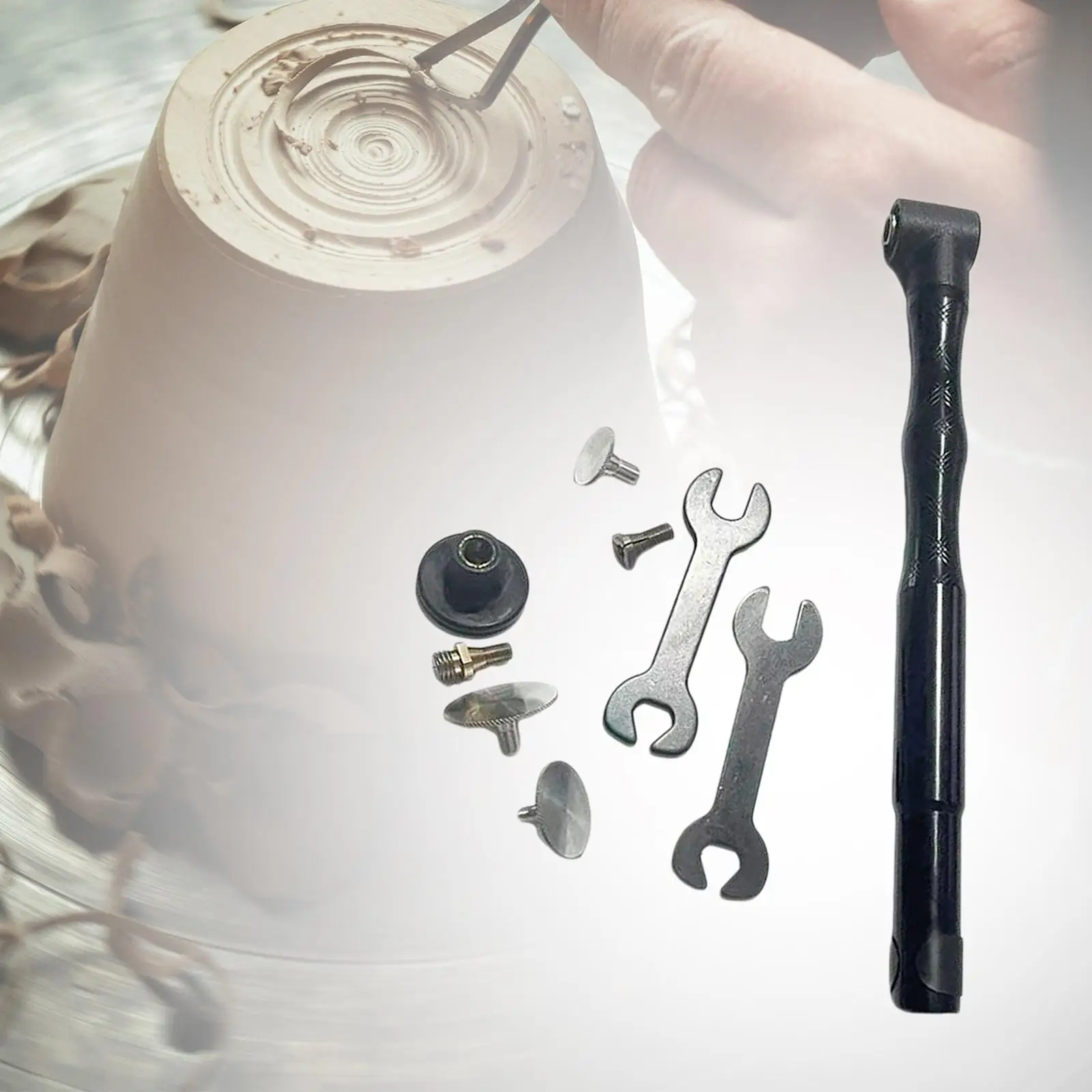 

90 Degree Elbow Grinder 90 Degree Elbow Handpiece Kit ,Small Easy to Use Grinder for Power Tool Parts Accessories ,Grinding