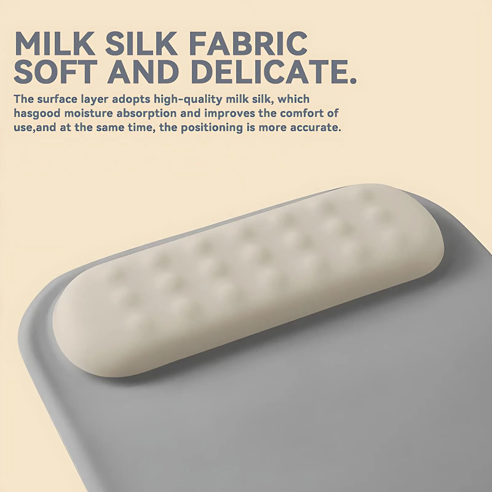 Gradient Color Mouse Pad With Wrist Rest, Wrist Support Pad, and non-Slip Silicone Base for Computer Office/Gaming Mouse Pads. image 6