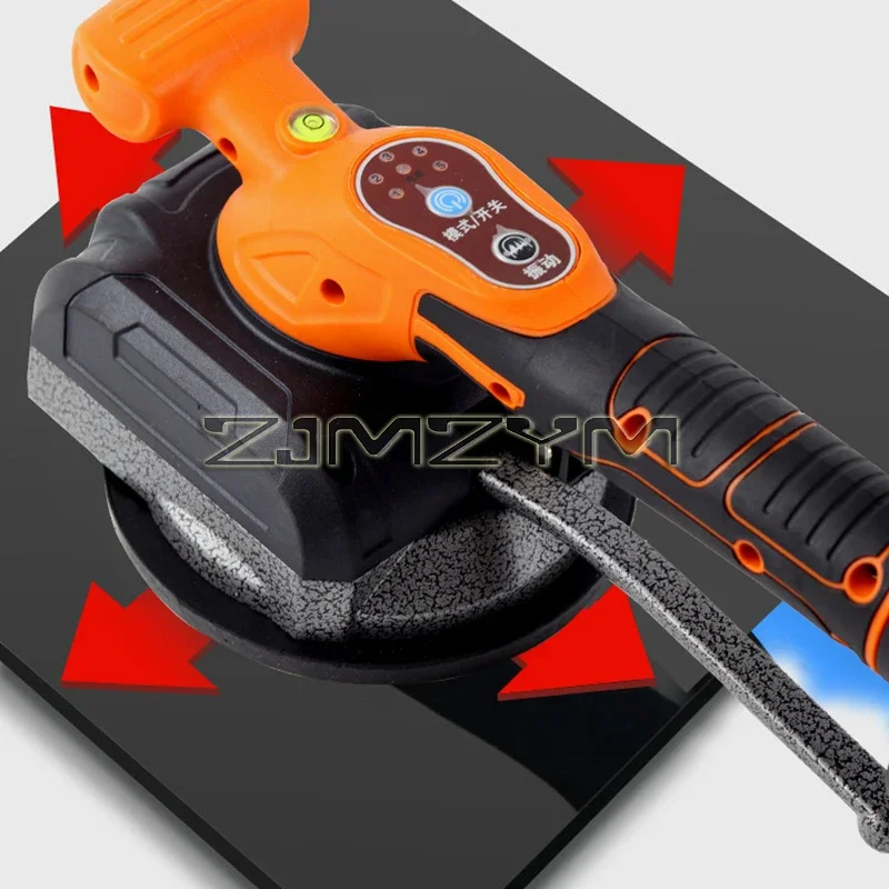 Automatic Electric Tiling Machine 5 Gears Rechargeable Floor Laying Leveling Tool Bubble Leveler Power Tools