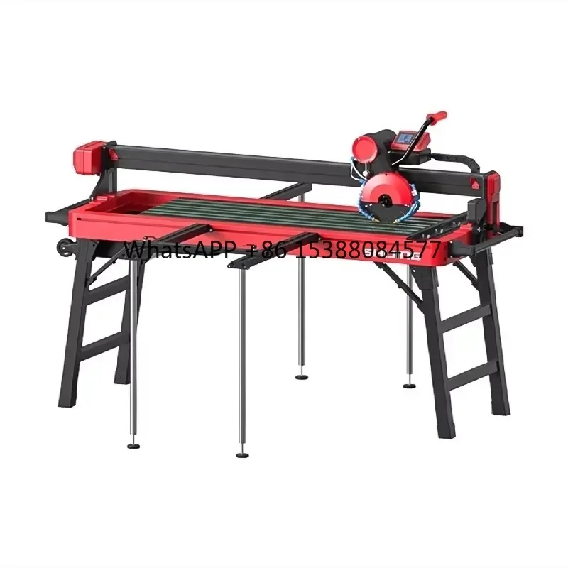 

Shijing 9201A Auto Electric Tile Cutter 1200/1600/1800/2000mm Wet Stone Cutting Machine Portable 45 Degree Tile Cutting Machine