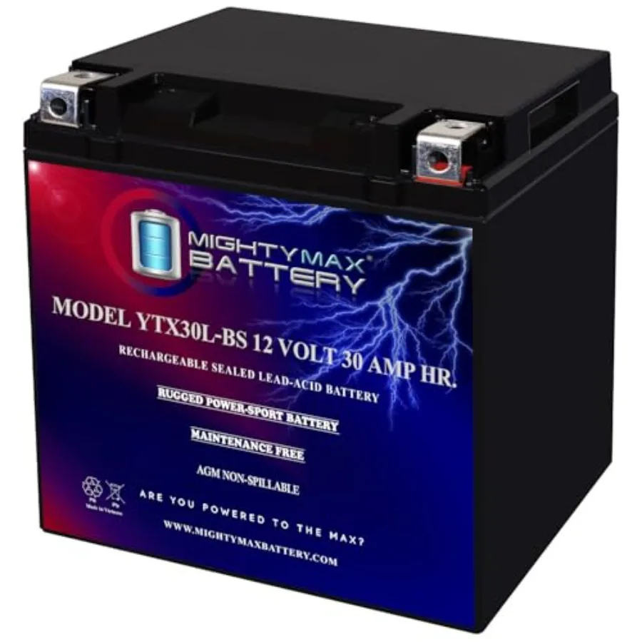 

12V 30AH Battery for Polaris 800 Ranger 20122014 OffRoad Vehicle Use High Capacity Deep Cycle Battery with LongLasting Performa