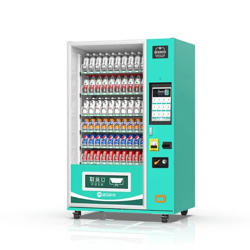 

Customized Outdoor Powered Snack Vending Machine for Food Drinks CE Certified 4G WIFI Connectivity Coin Token Payment