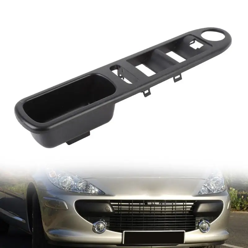 J0MA 6554KT Left Front Interior Panel Bracket for 307 307SW 307CC Driver Area Repair, Black Molded Control Trim Insert with