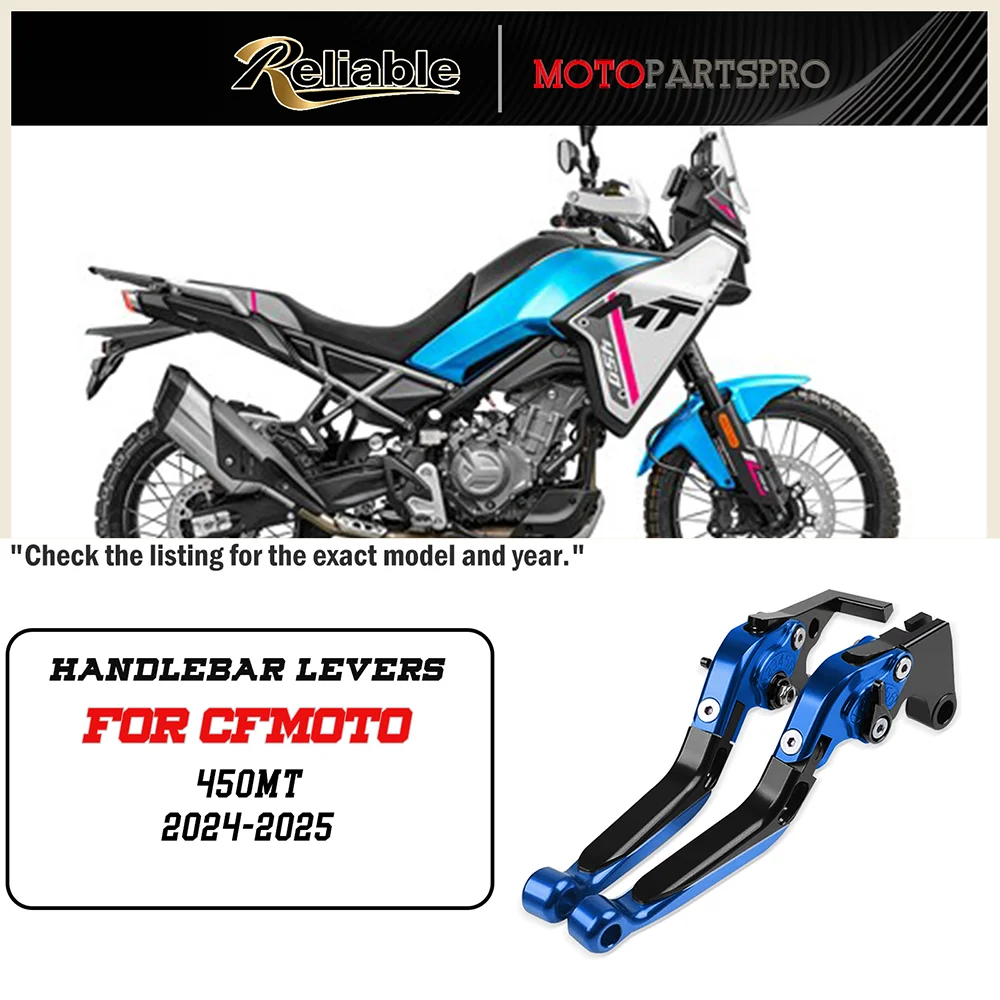 

CNC Adjustable Short Brake Clutch Levers Handle Set Motorcycle Accessories Fit for 450MT MT 450 MT450 2024 2025 NEW