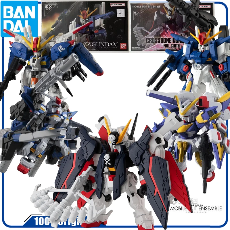 

Bandai Original GUNDAM MSE EX VERSION EX37 FAZZ GUNDAM Anime Action Figure Assembly Model Toys Collectible Model Ornaments