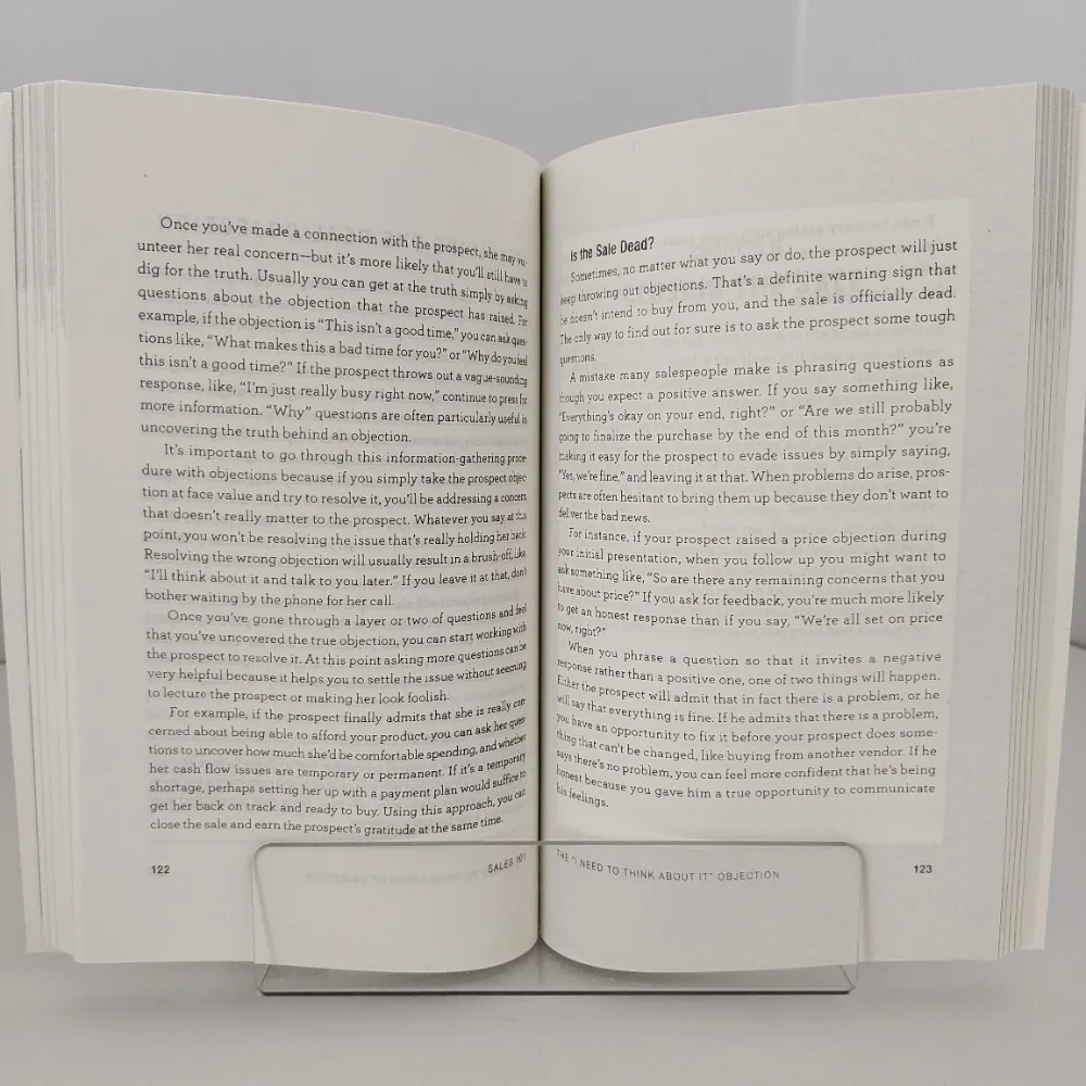 المبيعات 101 الدليل الأساسي - التنقيب عن الإغلاق |   كتاب مهارات الاتصالات والتفاوض في علم النفس للبيع التشاوري
