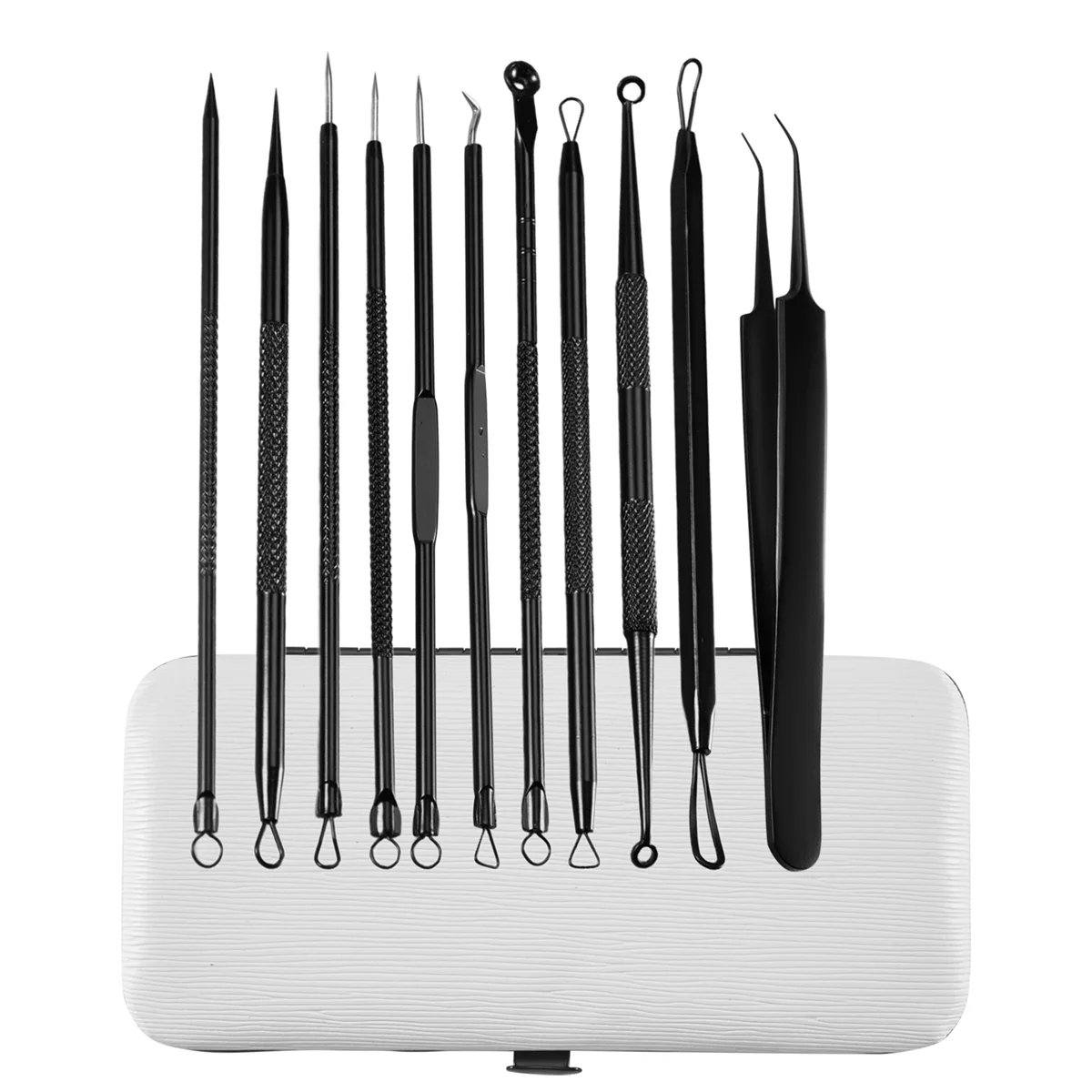 

Blackhead Remover Pimple Popper Tool Kit 11 Pcs, Pimple Extractor Tool, Acne Kit for Blackhead