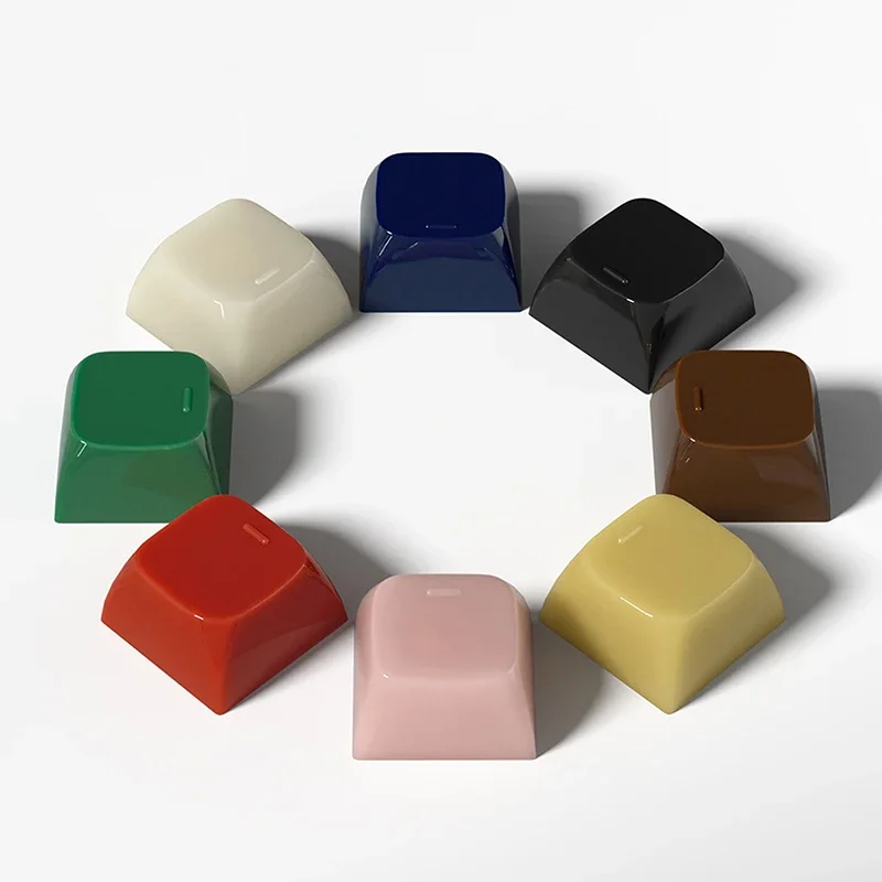 Imitatie Keycaps voor gaming Mechanisch toetsenbord Jade textuur PC-materiaal Jelly Clear Key toetsenborddoppen