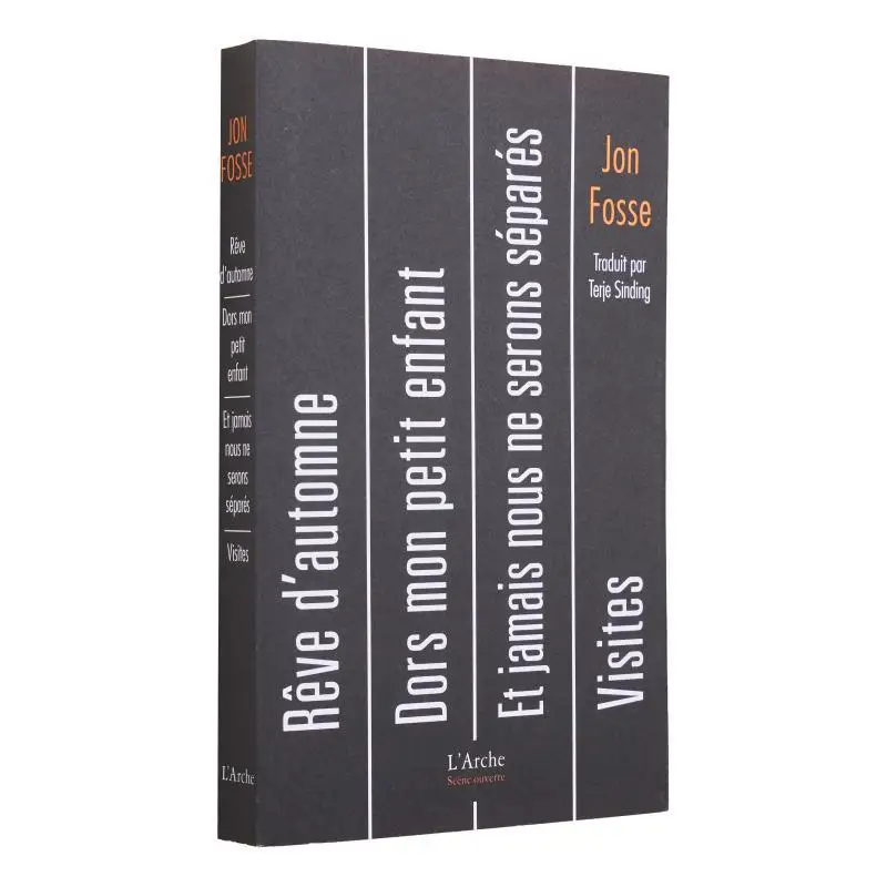 REVE DAUTOMNE ET AUTRES PIECES Jon Fosse ARCHE 9782381980249 Book