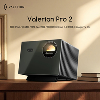 VisionMaster Pro 2 Triple Laser Projector 4K Home Theater IMAX, HDR10+, GTV, 4ms Lag-Free Gaming, 3000 ISO Lumens, Google Home,