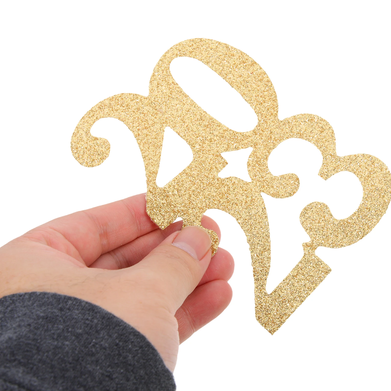 

24pcs 2023 Graduation Glitter Party Decorative Cutouts Diy Favor Wall Hanging Senior Celebration Decor Tags For New Year