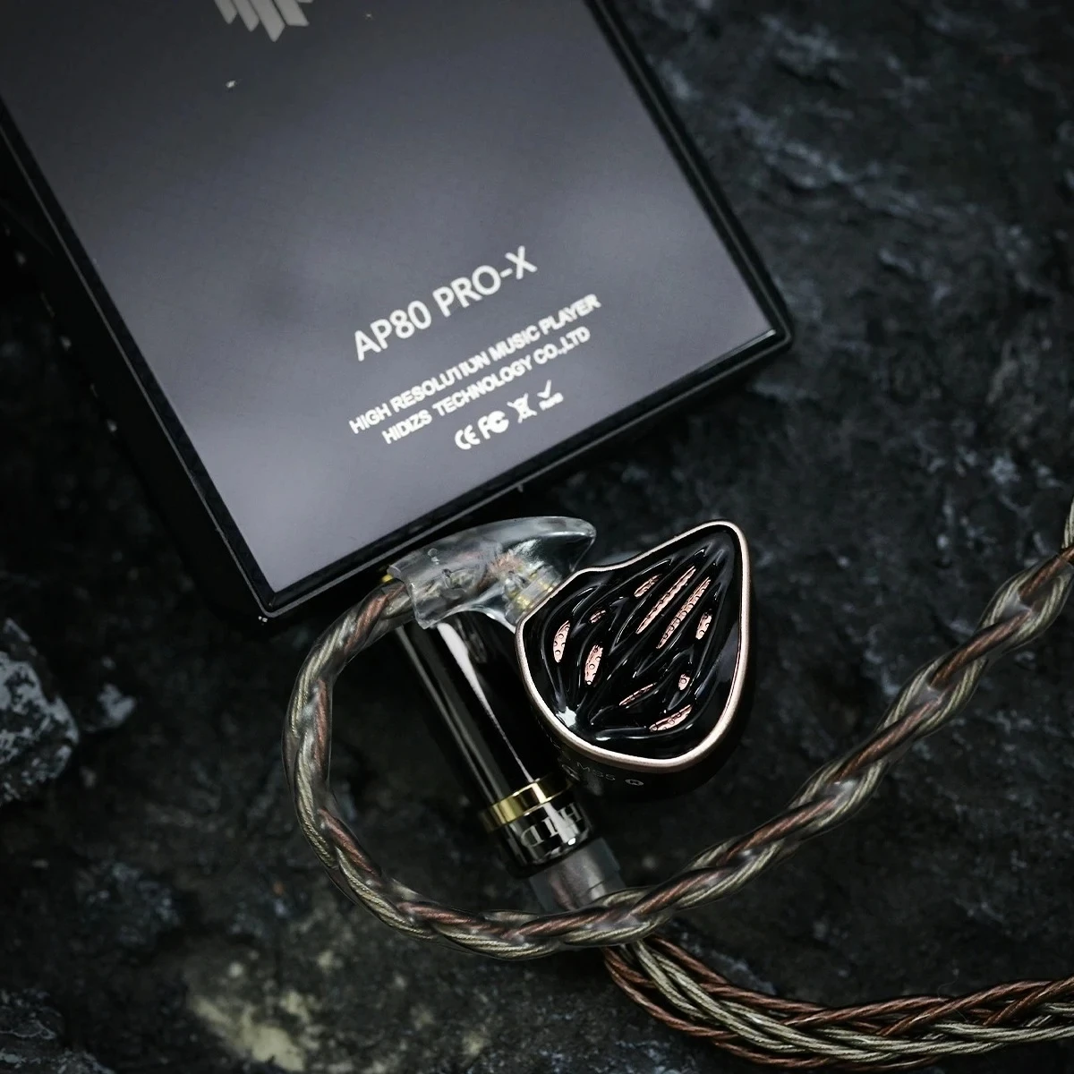 Ms5 4ba+1dd Hifi Iems In Ear Wired Monitor Earphones 0.78mm 2pin Detachable Cable Design 3.5mm Plug With 9 Pairs Ear Tips