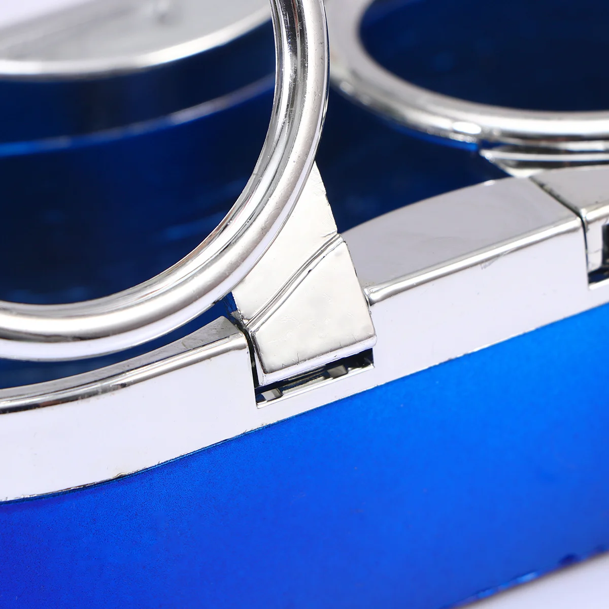 

1pc Car Cup Holder Blue Multi-Function Drink Storage For Vehicle Rear Seat Floor Mount Beverage Holder Truck Interior