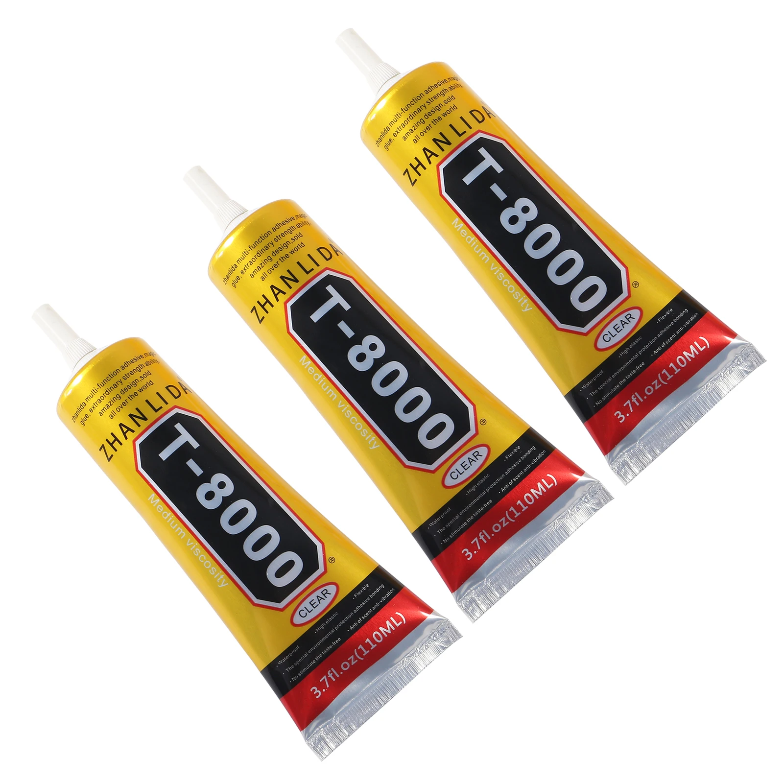 T8000 Glue for Cell Phones T8000 Glue 15/50/110ml Adhesive Multi Function Glue for Phone Repair Tablet Glasses Jewelry