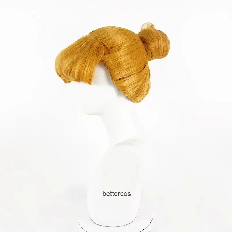 

2025 22, парик принцессы на Хэллоуин, женские феи для взрослых, сценические ролевые игры, классические Golen Updo, стильные синтетические волосы Золушки