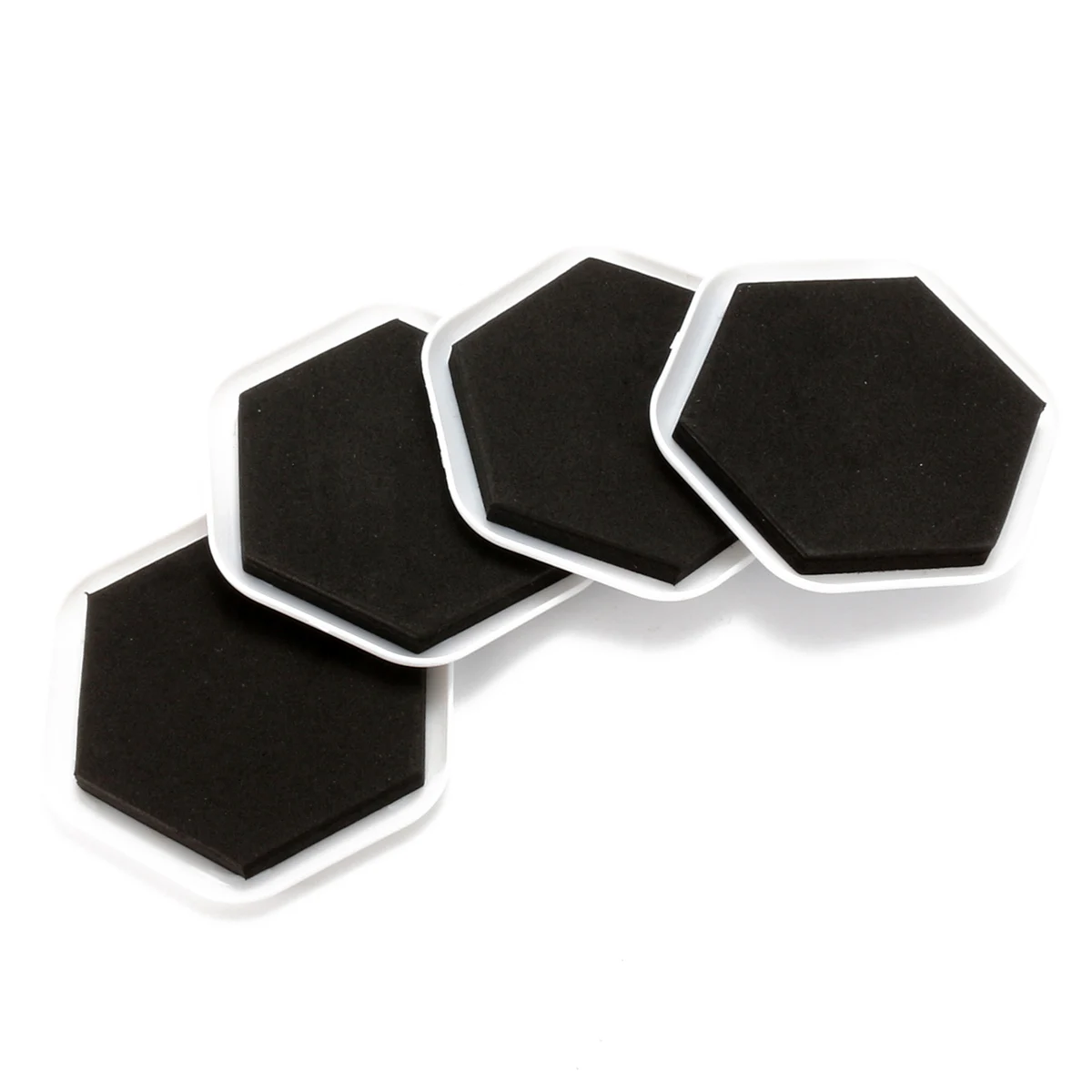 4Pcs Furniture Sliders Pad Tough Reusable Noise Reduction Furniture Movers for Moving Heavy Furnitures Home Improvement