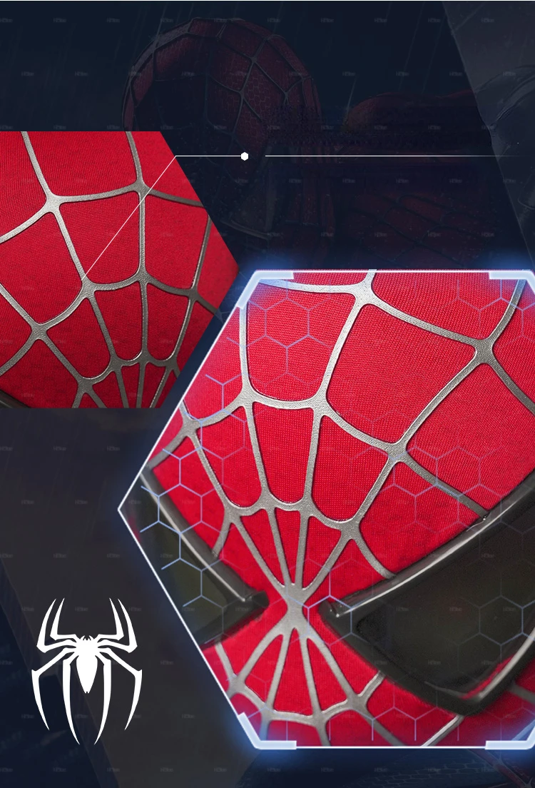 スパイダーマン MCU マスク マーベルレジェンドレプリカスパイダーマンエレクトロニックマスク