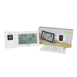 BALDR Large Touch Screen Wireless Weather Station In/outdoor Digital Temperature Humidity Monitor Comfort Level Indicator Sensor