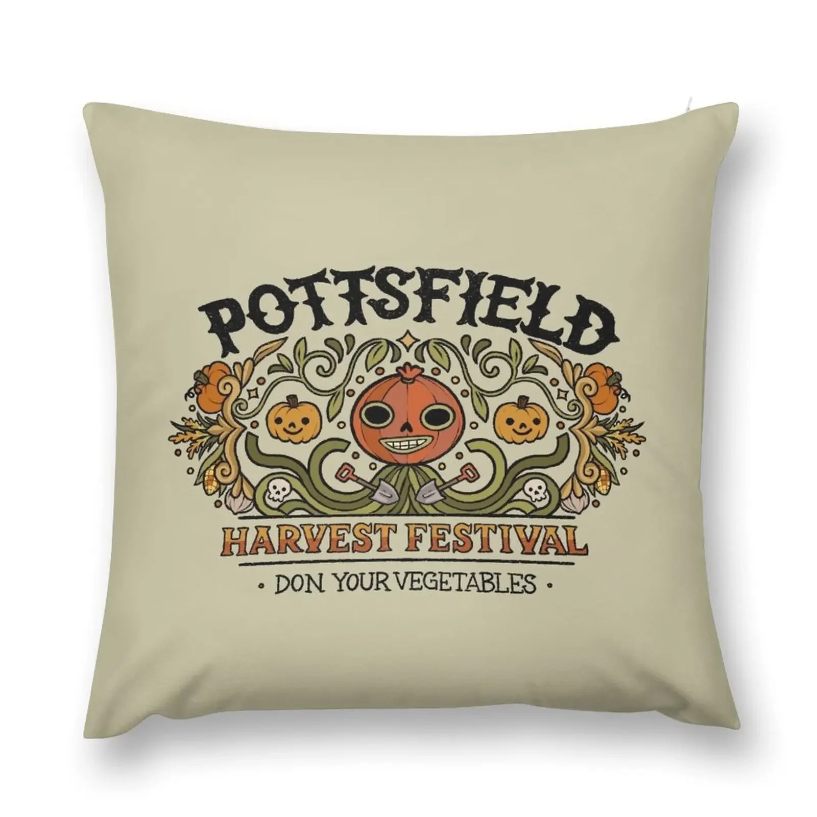 

Pottsfield Harvest Festival Throw Pillow Christmas Covers Cushions Home Decor Sofa Cushions Cover pillow