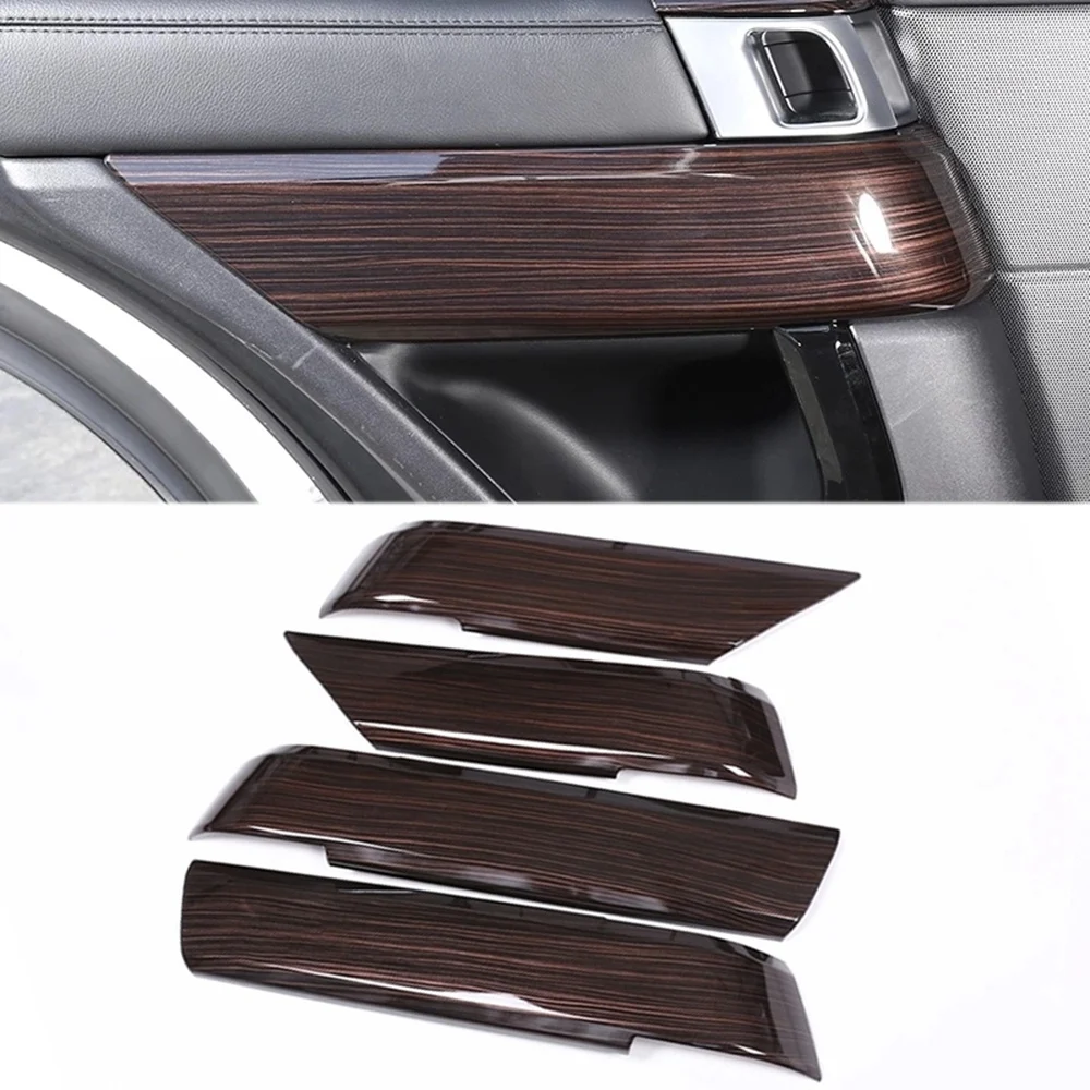 Car ABS Plastic Inner Door Decoration Cover Trim for Land Rover Range Rover Sport RR Sport 2014-2020