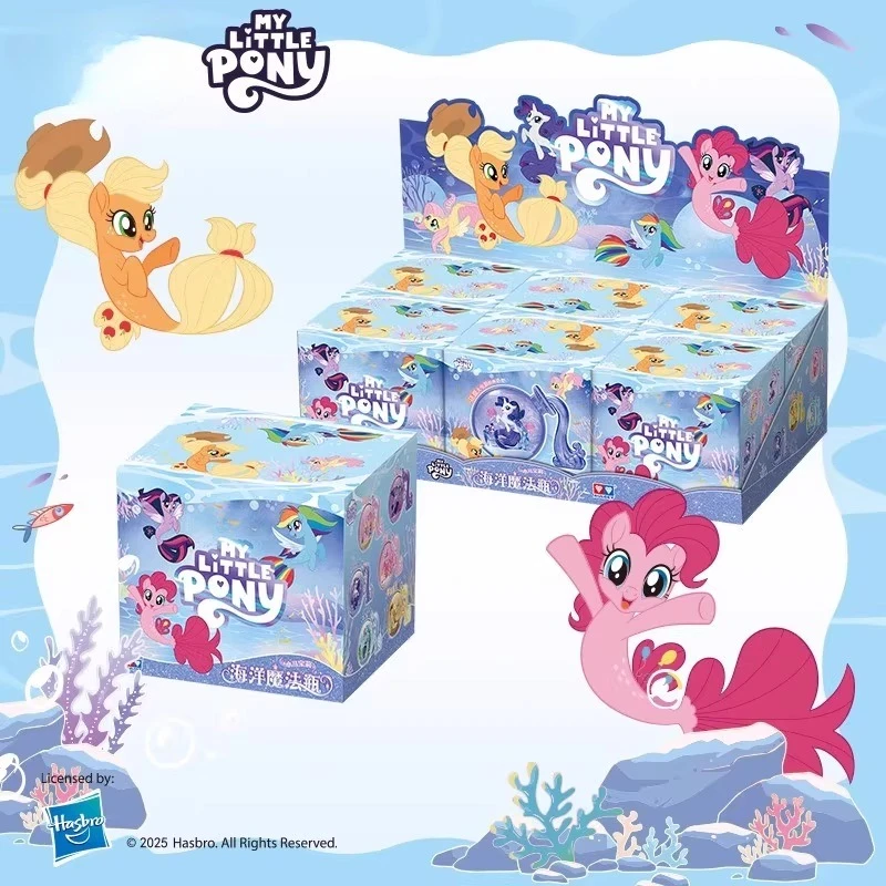 My Little Pony Ocean Magic Bottle Blind Box Twilight Sparkle Fluttershy Rarity Rainbow Dash Friendship Is Magic Ornaments Gift