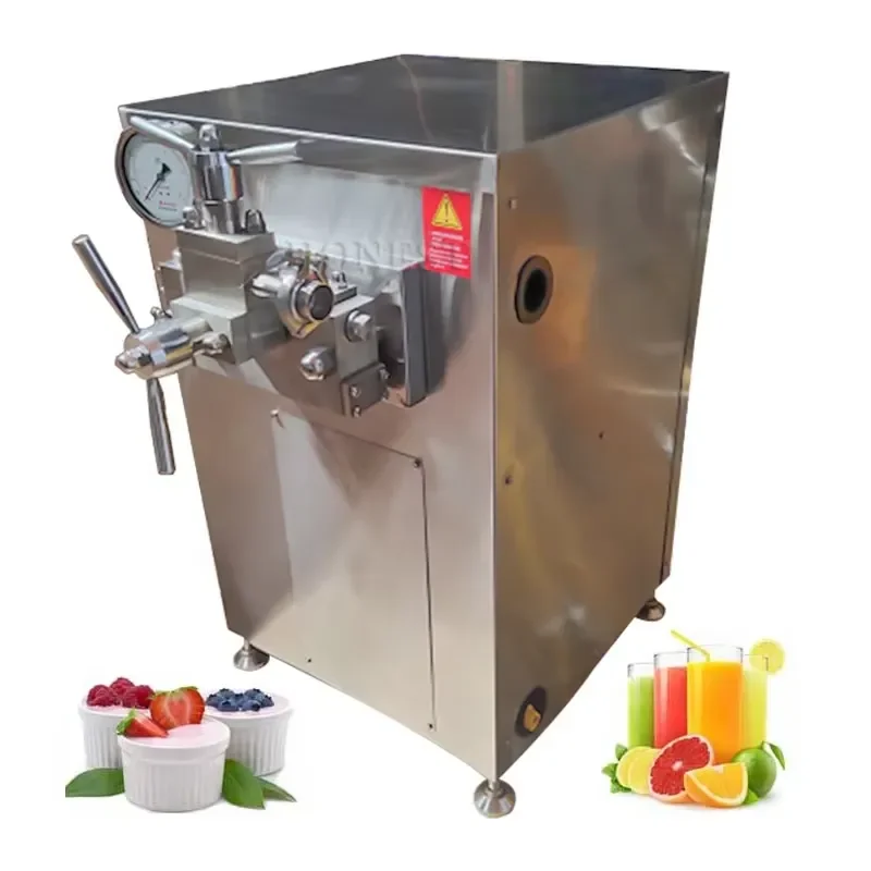 Small Milk Homogenizer / Fruit Juice Homogenizer / Dairy Homogenizer