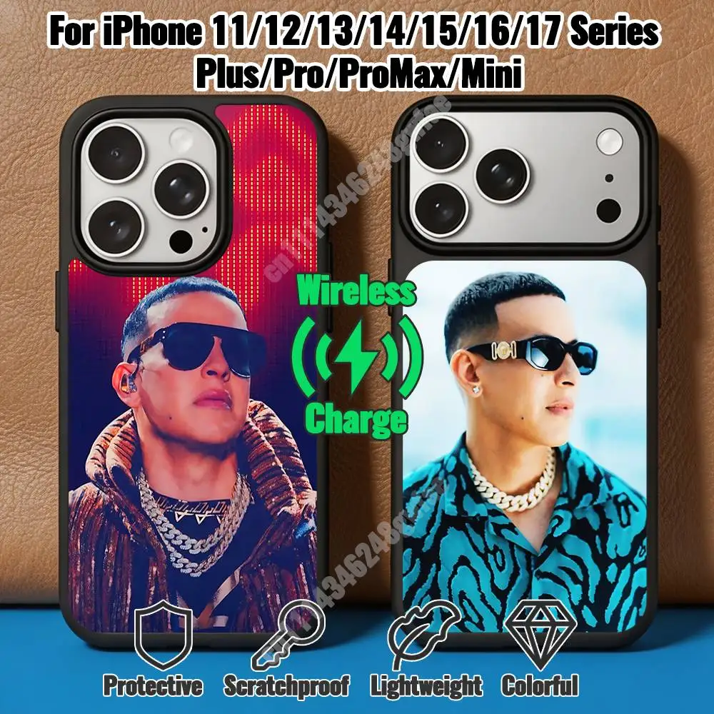D-Daddy Y-Yankee Lamento En Baile Magnetic Charge Case for iPhone 17 16 15 14 Pro Plus 13 12 11 Max Mini Outdoor Bumper