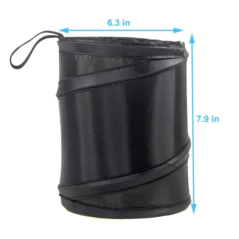 Car Garbage Bag Car Trash Can Portable Garbage Bin Foldable Pop-up Waterproof Bag Waste Basket Car Interior Accessories