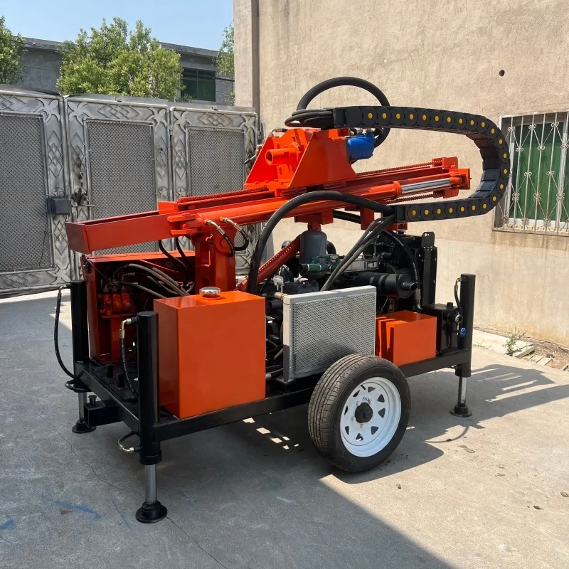 Impianto di perforazione di pozzi d'acqua da 300 metri del produttore cinese per componenti del cuscinetto del cambio dell'ingranaggio del motore centrale di costruzione agricola