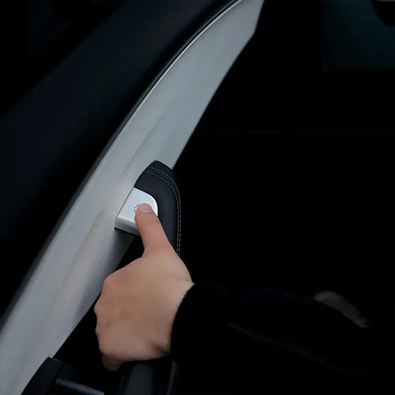 For Tesla New Model Y Launch Juniper 2025 and New Model 3 Highland 2024 Door Lock Switch Open Button Cover Protector 썸네일 5
