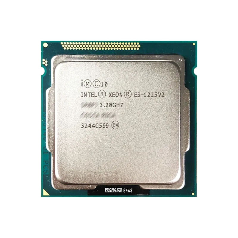 Intel Xeon E3 1225 V2 E3-1225V2 Used  3.2 GHz Quad-Core Quad-Thread  8M 77W CPU processor LGA 1155