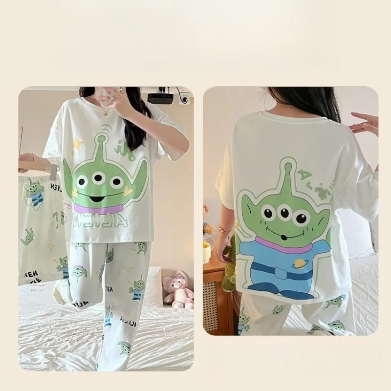 Рисунок 4 - Летний женский пижамный комплект с круглым вырезом