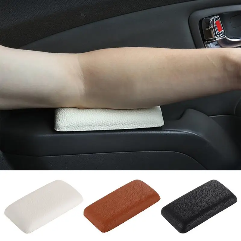 1pcs Self-adhesive Support Soft Cushion Foot Care Center Console Car Knee Pad Interior Accessories Removable Armrest Memory Foam