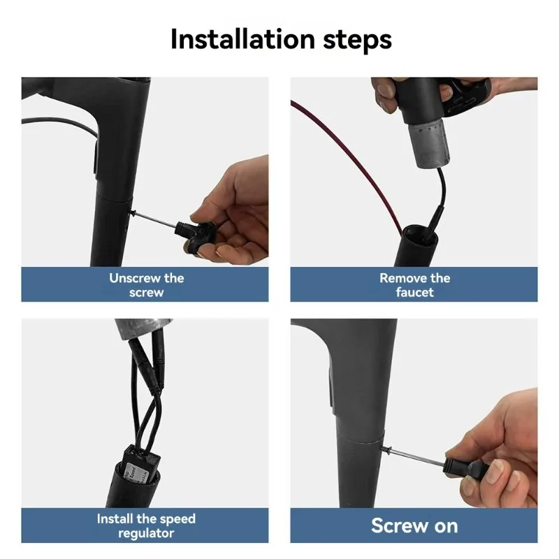 

ABKV-For Xiaomi 4/4 Lite/4 Ultra/3 Lite 36V Electric Scooter Throttle Replacement Part- Electric Scooter Governor