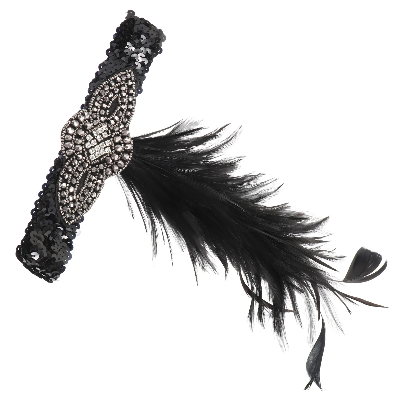 

1920S Headband Hair Accessory Roaring 20S Headpiece Elegant Vintage Party Wedding Hair Jewelry for Women